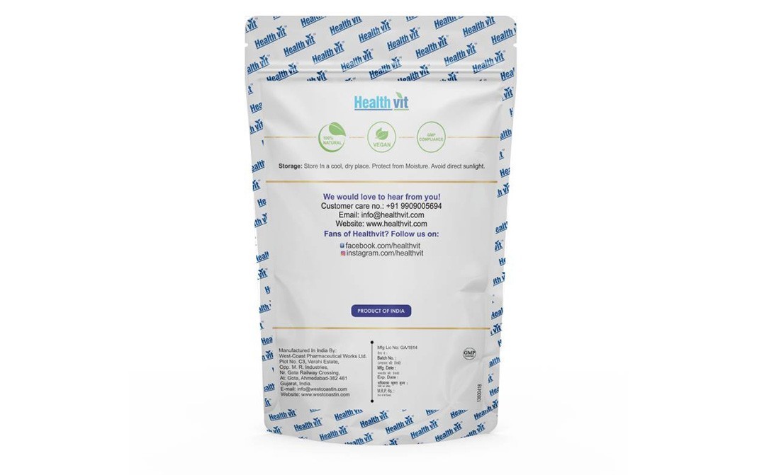Health Vit Safed Mari Powder (Piper Nigrum)   Pack  100 grams